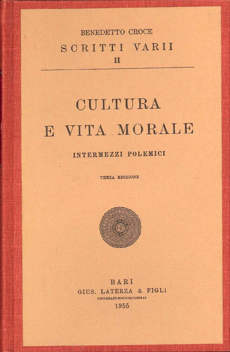 CULTURA E VITA MORALE II